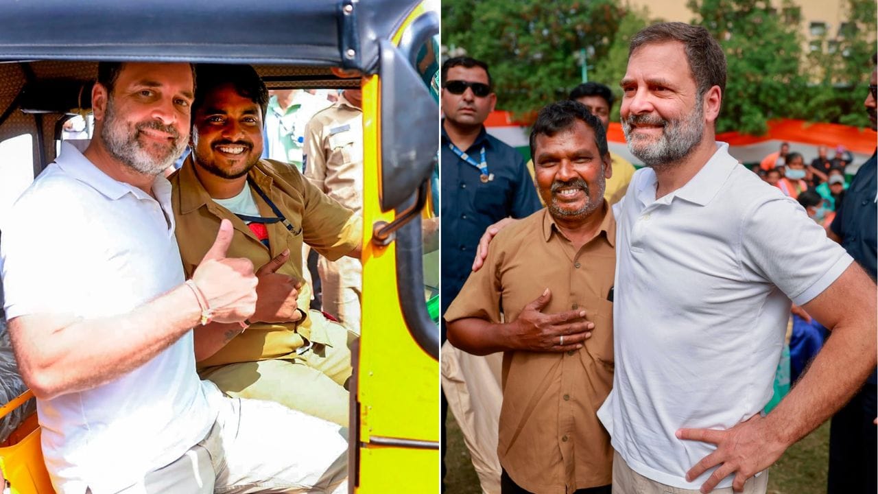 રાહુલ ગાંધીએ હૈદરાબાદમાં ઓટો રિક્ષામાં સવારી કરી છે. કોંગ્રેસે મંગળવારે તેના ફોટો જાહેર કર્યા છે. કોંગ્રેસ પાર્ટીએ ટ્વિટર પર ઓટોમાં બેઠેલા રાહુલ ગાંધીની તસવીરો શેર કરતા લખ્યું છે કે, તેમણે ઓટો ડ્રાઈવરને કહ્યું કે મને ઓટો દ્વારા હૈદરાબાદ બતાવો. રિક્ષામાં તેમની સાથે જ્યુબિલી હિલ્સના કોંગ્રેસના ઉમેદવાર મોહમ્મદ અઝહરુદ્દીન પણ સાથે હતા.