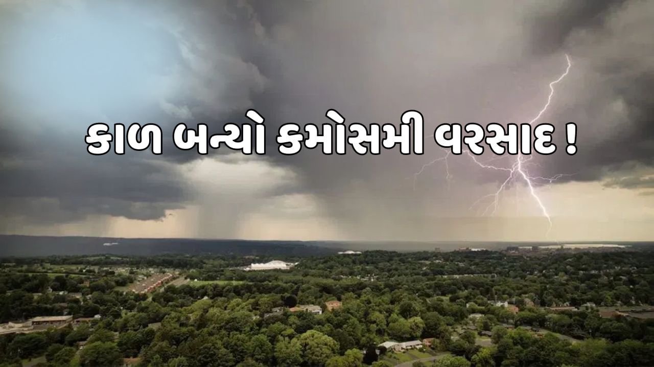વરસાદના સમાચાર : રાજ્યમાં કમોસમી વરસાદનો જોવા મળ્યો કેર , વીજળી પડવાથી કુલ 24 લોકોના થયા મોત, જુઓ વીડિયો