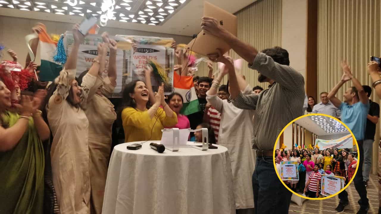 રિવરસાઈડ સ્કૂલ વર્લ્ડ્સ બેસ્ટ સ્કૂલ પ્રાઈઝીસ 2023 ની ઈનોવેશન કેટેગરીમાં વિજેતા બની