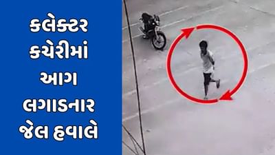 વડોદરા : કલેક્ટર કચેરીમાં આગ લગાડનાર આરોપીને જેલ હવાલે કરાયો, જુઓ વીડિયો