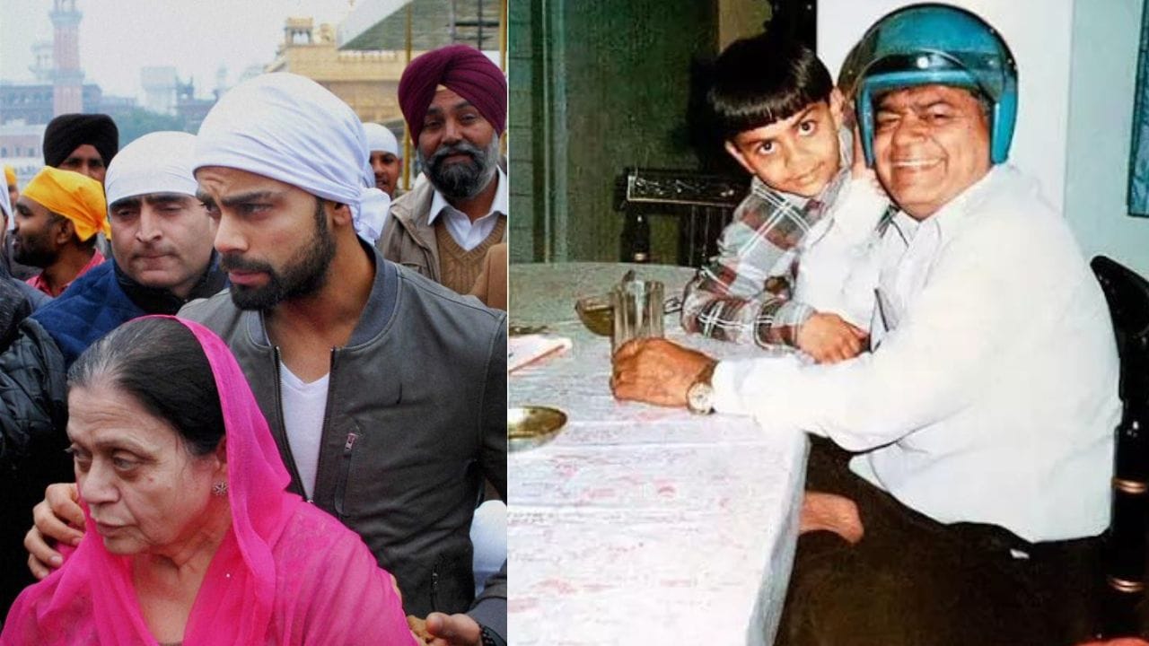 વિરાટના પરિવાર વિશે વાત કરીએ તો વિરાટ કોહલીનો જન્મ 5 નવેમ્બર 1988ના રોજ થયો હતો. વિરાટ મધ્યપ્રદેશના કટનીનો રહેવાસો છે. મધ્યપ્રદેશ સાથે કોહલીનો ખાસ સંબંધ છે. વિરાટના પિતાનું નામ પ્રેમ કોહલી છે.વિરાટના પિતાનું નામ પ્રેમ કોહલી છે તેનું મૃત્યું થઈ ચૂક્યું છે. તેની માતાનું નામ સરોજ છે.વિરાટ કોહલીને એક ભાઈ છે. તેનું નામ વિકાસ કોહલી છે તેના પણ લગ્ન થઈ ચૂક્યા છે. વિરાટની એક મોટી બહેન છે. જેનું નામ ભાવના છે.