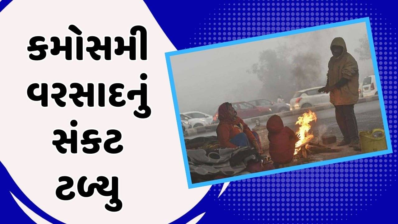 વીડિયો : ગુજરાતમાં કમોસમી વરસાદનું સંકટ ટળ્યુ, ઠંડીનો ચમકારો વધ્યો, કેટલાક વિસ્તારમાં જ પડશે છૂટોછવાયો વરસાદ
