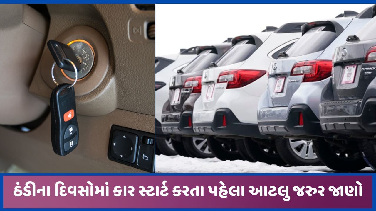 શિયાળાની કડકડતી ઠંડીમાં કારને સ્ટાર્ટ કરતા પહેલા આટલી વાતનુ જરુર ધ્યાન રાખો, એન્જિન ખરાબ થતુ અટકશે