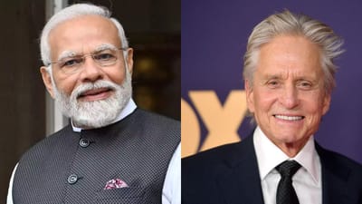હોલીવુડ અભિનેતા માઈકલ ડગ્લસે વડાપ્રધાન મોદીના કર્યા વખાણ, કહ્યું 'દેશનું નેતૃત્વ સારા હાથમાં છે'