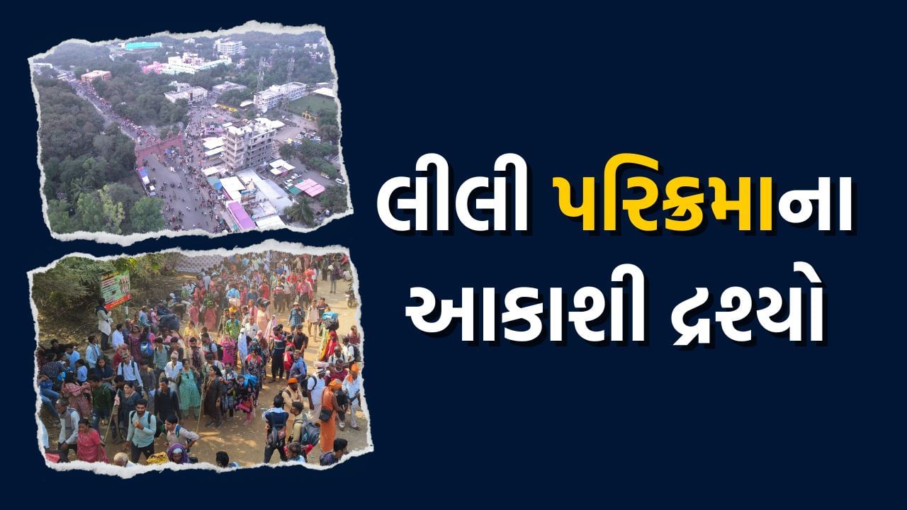 ભવનાથ તળેટીનો આ વીડિયો તમને કરાવશે લીલી પરિક્રમાના દર્શન, જુઓ આકાશી દ્રશ્યો