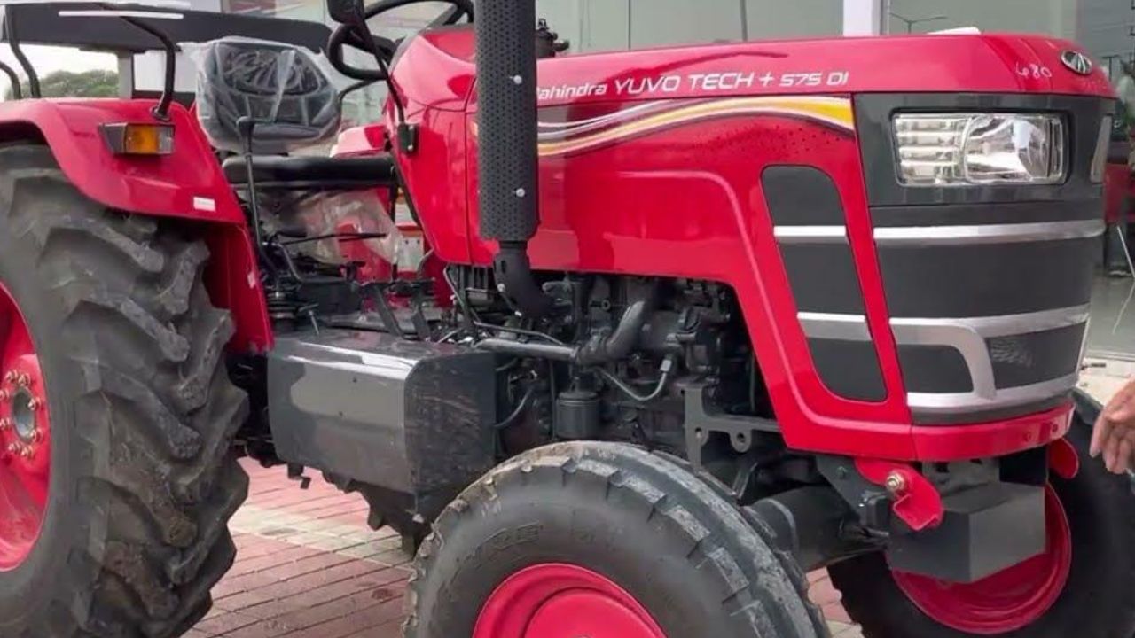 mahindra launched cng powered tractor reduce cost of farmers compared to diesel tractors (5)