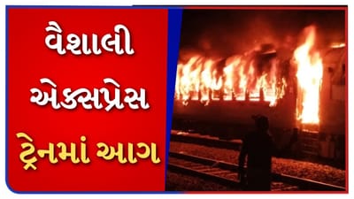 બિહાર જતી વૈશાલી એક્સપ્રેસ ટ્રેનમાં લાગી આગ, મુસાફરો થયા ઇજાગ્રસ્ત
