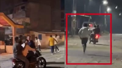 વાપીમાં નવરાત્રીમાં થયેલી સામાન્ય બોલાચાલીની અદાવતમાં મારામારી, ઘટનાના CCTVમાં કેદ