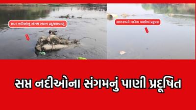 સાત નદીઓનો જ્યાં સંગમ થાય છે તે વૌઠાની કરમની કઠણાઈ, સ્નાન તો દુર અંદર હાથ નાખવાની ચીતરી ચઢી જાય, જુઓ વીડિયો