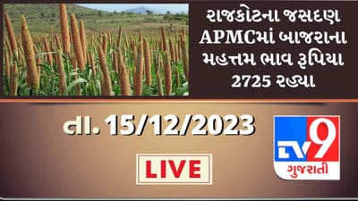 રાજકોટના જસદણ APMCમાં બાજરાના મહત્તમ ભાવ રૂપિયા 2725 રહ્યા, જાણો જુદા-જુદા પાકના ભાવ રાજકોટના જસદણ APMCમાં બાજરાના મહત્તમ ભાવ રૂપિયા 2725 રહ્યા, જાણો જુદા-જુદા પાકના ભાવ