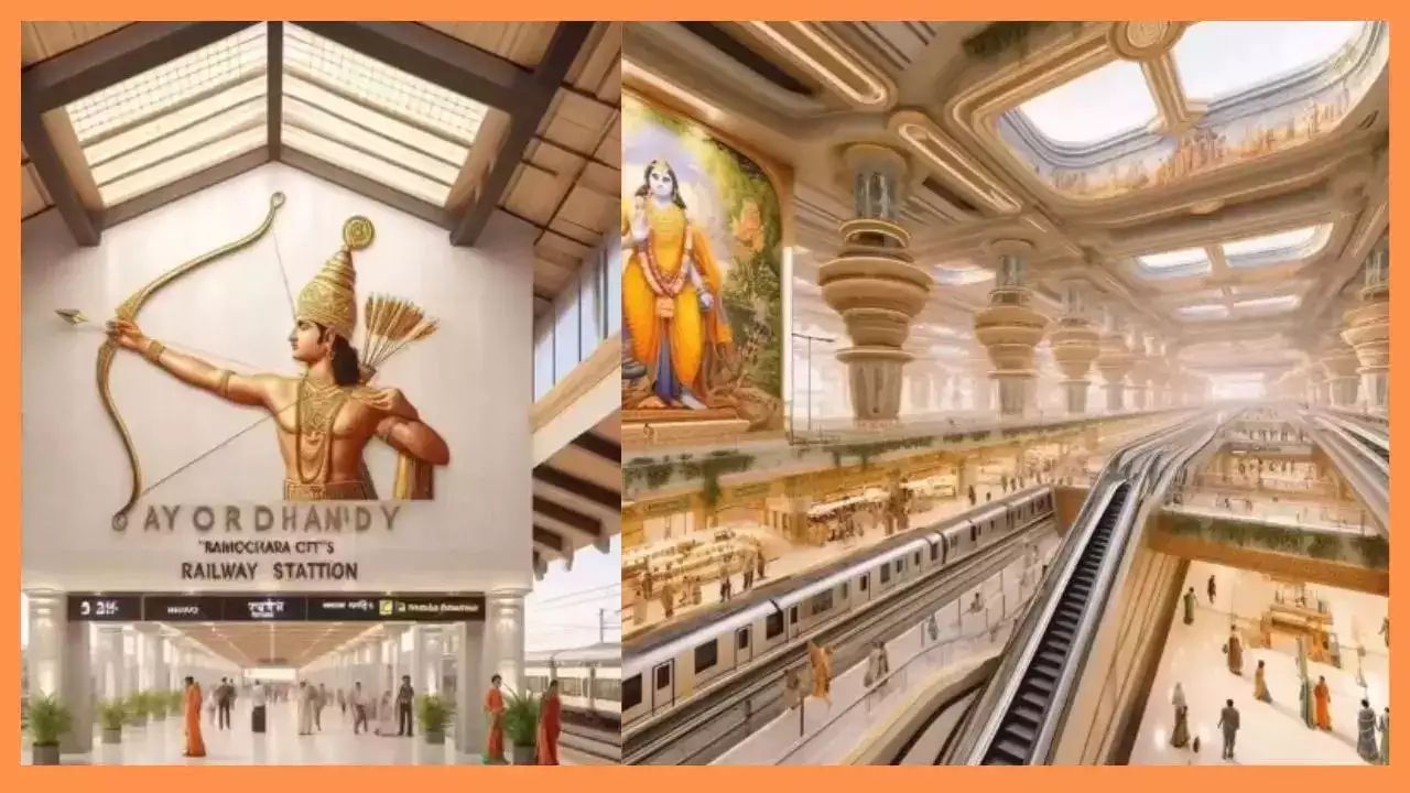 The railway station of Ayodhya Ram temple will be so beautiful
