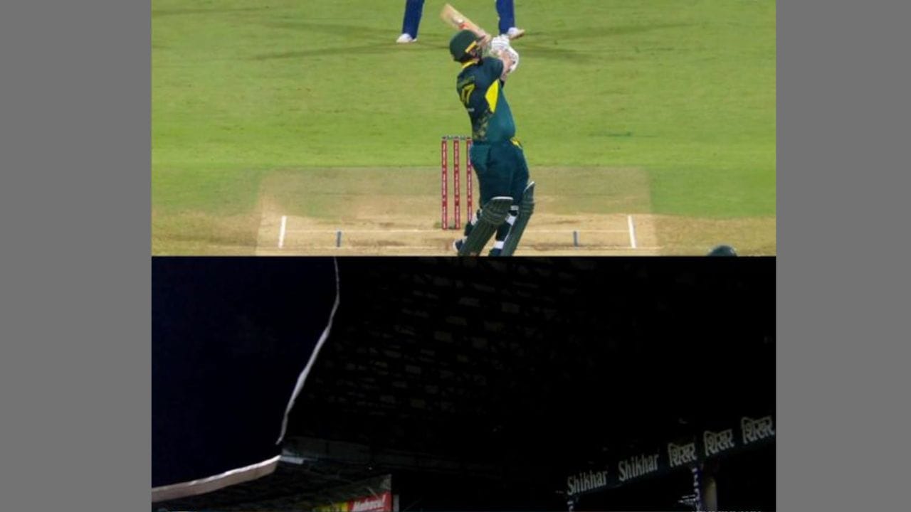 આવેશ ખાન બીજી ઈનિંગમાં બોલિંગ કરવા આવ્યો ત્યારે તેની બીજી ઓવરના ચોથા બોલ પર  મેકડર્મોટે સિક્સ ફટકારી હતા.