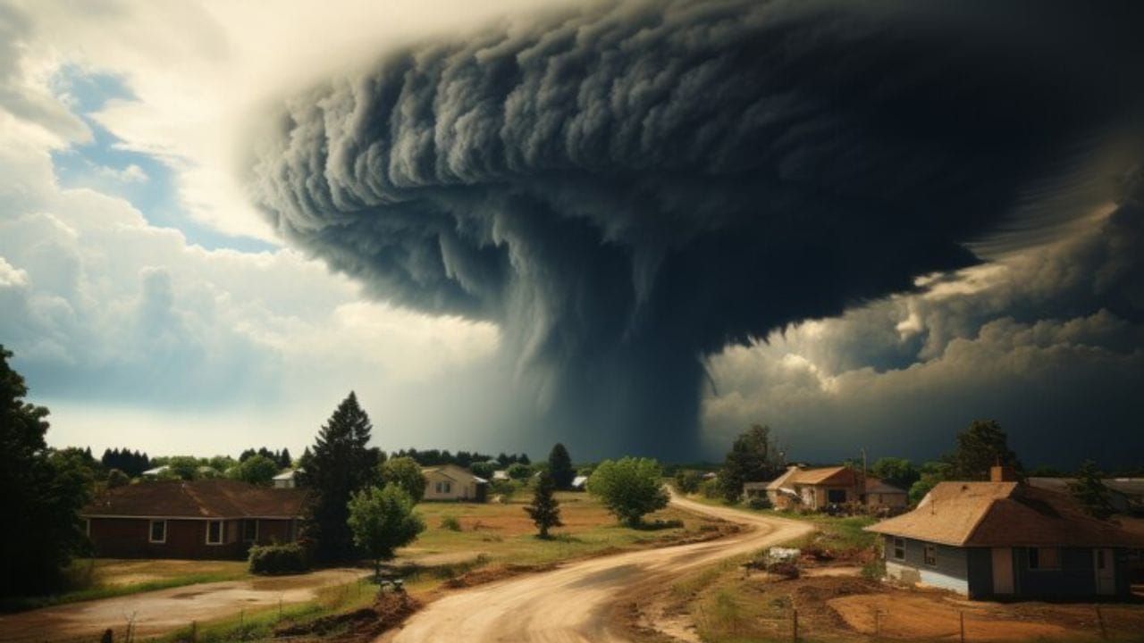 ચક્રવાત કોઈ ચોક્કસ જગ્યાએ ઓછા દબાણની સ્થિતિમાં ઉદ્દભવે છે, જેના પરિણામે તે મોટા વિસ્તારોમાંથી હવા ખેંચે છે અને નીચા દબાણવાળા વિસ્તારમાં ભેગી થાય છે, ત્યાર બાદ તે ઉપરની તરફ જવા લાગે છે. આ ઉપર તરફ જતી હવામાં ઘણો ભેજ હોય ​​છે, જે વરસાદી વાદળોમાં ફેરવાય છે અને તોફાન આવે છે.