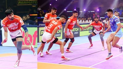 ગુજરાત માટે પાર્ટીક દહિયાએ રેઈડમાં 22 પોઈન્ટ અને ટેકલમાંથી ત્રણ પોઈન્ટ સહિત કુલ 25 પોઈન્ટ મેળવ્યા હતા. બંગાળ માટે માઈટી મનિન્દર 11 પોઈન્ટ, નીતિન કુમારે 12 પોઈન્ટ અને શ્રીકાંત જાધવે નવ પોઈન્ટ બનાવ્યા હતા.ગુજરાત જાયન્ટ્સની નવ મેચમાં આ છઠ્ઠી અને સતત ત્રીજી જીત છે. ટીમ હવે 31 પોઈન્ટ સાથે પોઈન્ટ ટેબલમાં પ્રથમ સ્થાને પહોંચી ગઈ છે. બંગાળ વોરિયર્સની નવ મેચોમાં ચોથી હાર થઈ છે. ટીમને છેલ્લી પાંચ મેચમાં એક પણ જીત મળી નથી.