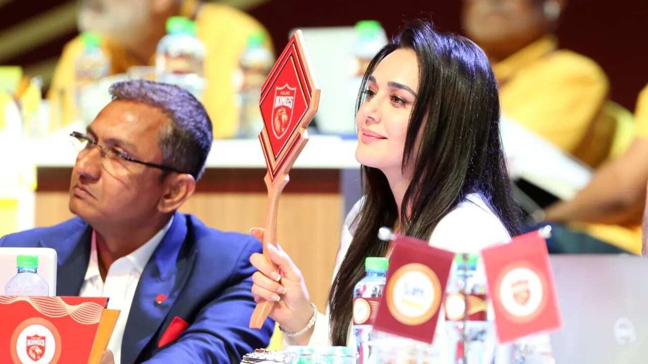 Preity Zinta made a big mistake during the IPL auction