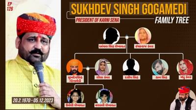 સુખદેવ સિંહ ના પિતાનું નામ આંચલ સિંહ શેખાવત છે. તેમની માતા ઈચ્છરાજ કંવરનું 9 ડિસેમ્બર 2020ના રોજ અવસાન થયું હતું. તેઓ તેમના ભાઈ-બહેનોમાં સૌથી મોટા છે. તેમને બે ભાઈઓ, દલીપ સિંહ અને કાન સિંહ અને એક બહેન મધુ કંવર છે.