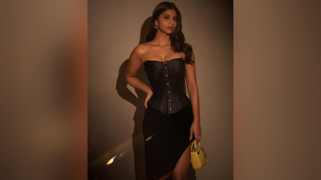 આ સિવાય સુહાના ખાન ફેમસ બ્યુટી બ્રાન્ડ મેબેલિનની એમ્બેસેડર પણ છે. જેના દ્વારા સુહાના ખૂબ મોટી રકમ કમાય છે. (Image: Instagram)