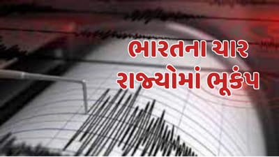 બ્રેકિંગ ન્યૂઝ : ગુજરાત સહિત દેશમાં ચાર જગ્યાએ ધ્રુજી ધરા, કચ્છમાં સવારે 9 કલાકે આવ્યો ભૂકંપ