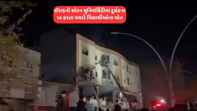 ઈરાકની સોરન યુનિવર્સિટીની હોસ્ટેલમાં લાગી ભીષણ આગ, 14 વિદ્યાર્થીઓના મોત, વીડિયો જોઈ તમે ફફડી ઉઠશો