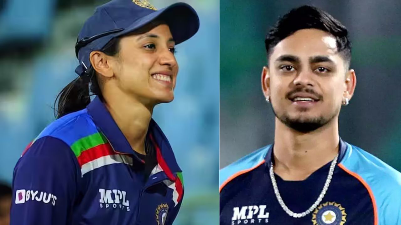 તમને જાણીને નવાઈ લાગશે કે ઈશાન કિશન ટીમ ઈન્ડિયાની મહિલા ક્રિકેટર સ્મૃતિ મંધાના સાથે જોવા મળ્યો છે. જણાવી દઈએ કે ઈશાન કિશન અને સ્મૃતિ મંધાના ક્રિકેટના મેદાન પર બોલરના દરેક બોલ પર બાઉન્ડ્રી ફટકારવામાં માહેર છે. 