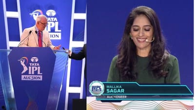 વિમેન્સ પ્રીમિયર લીગ (WPL) માટે ખેલાડીઓની હરાજી ટૂંક સમયમાં મુંબઈમાં થવાની છે. ભારતીય ક્રિકેટ કંટ્રોલ બોર્ડ (BCCI) એ કાર્યવાહીની અધ્યક્ષતા માટે મહિલા હરાજી કરનાર (ઓક્શનર) ને નિયુક્ત કર્યા છે. આ પ્રથમ વખત છે જ્યારે ભારતમાં કોઈ મોટી ક્રિકેટ હરાજી માટે એક મહિલા ઓક્શનરની નિમણૂક કરવામાં આવી છે.