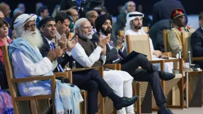 દુબઈમાં આયોજિત COP28ના ઉદ્દઘાટન સત્રમાં બોલ્યા સદ્દગુરુ, 'આપણે સહુ એક જ માટીના માનુષ'