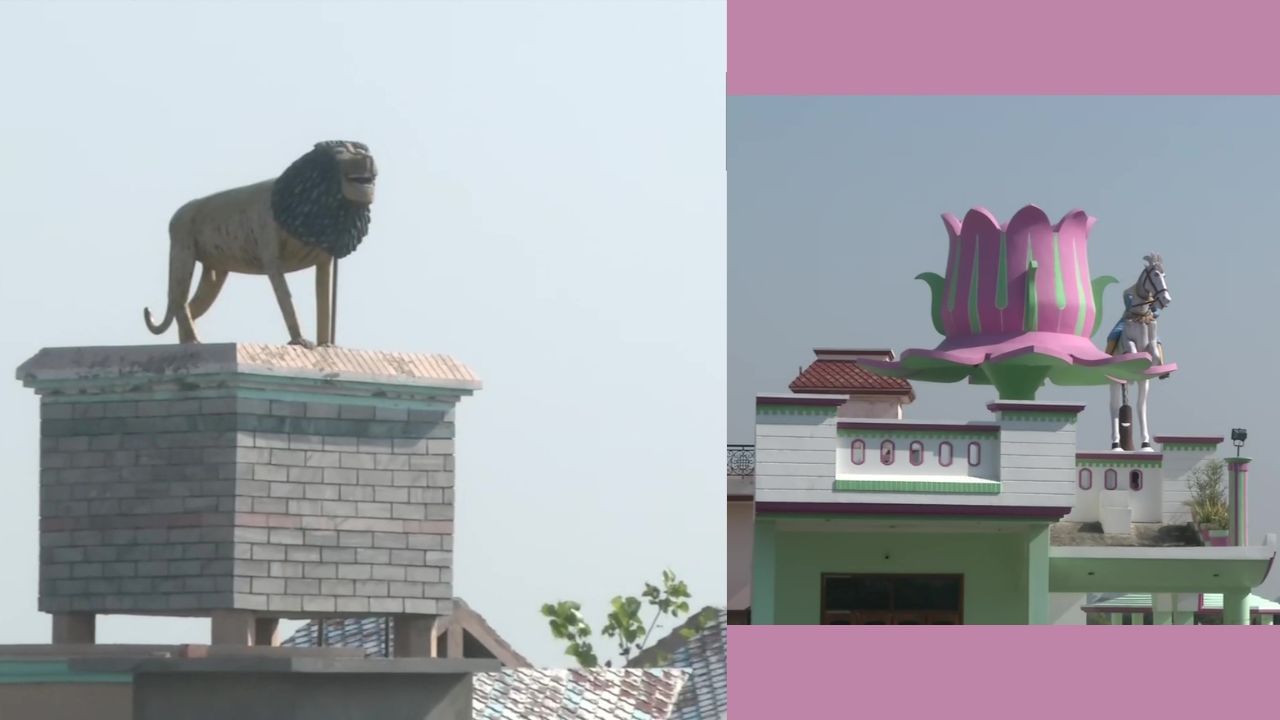 પાણીની ટાંકીને પ્લેન, કમળના ફૂલ અથવા વહાણ જેવો આકાર આપવામાં આવ્યો છે, જેને જોઈને તમે એક ક્ષણ માટે પણ વિશ્વાસ નહીં કરો કે આ પાણીની ટાંકીઓ છે.