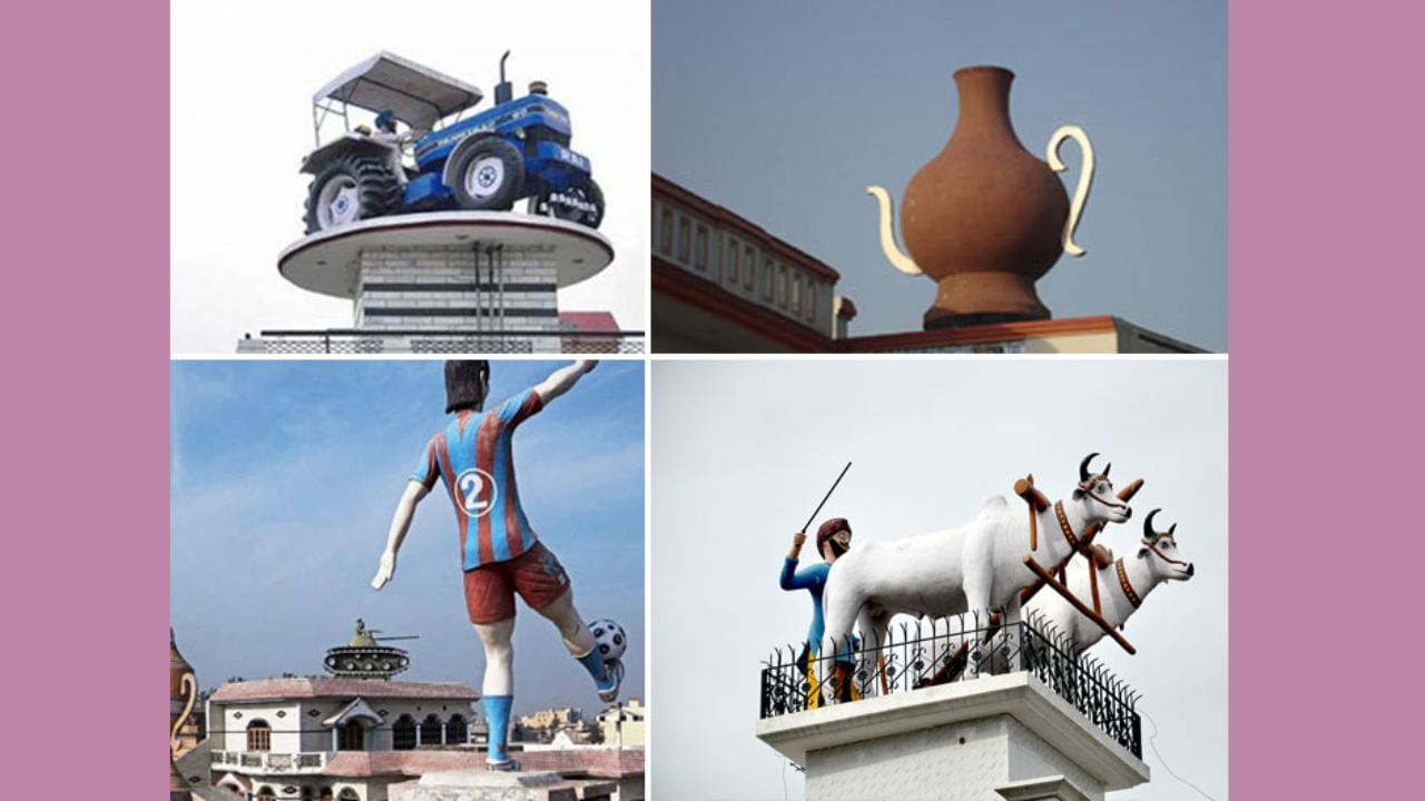 એક સ્થાનિક વ્યક્તિએ કહ્યું, 'અહીંના લોકો આના શોખીન છે, તેથી જ તેઓ આવી પાણીની ટાંકીઓ બનાવી રહ્યા છે. અહીંના મોટાભાગના લોકો દેશની બહાર રહે છે. પાણીની ટાંકીઓને એર ઈન્ડિયાના પ્લેન અને જહાજનો આકાર આપવામાં આવ્યો છે. ઘણા લોકોએ પાણીની ટાંકીઓ માટે સિંહ અને ઘોડાના આકાર પસંદ કર્યા છે. ગામની તસવીર પણ સોશિયલ મીડિયા પર વાયરલ થઈ રહી છે.