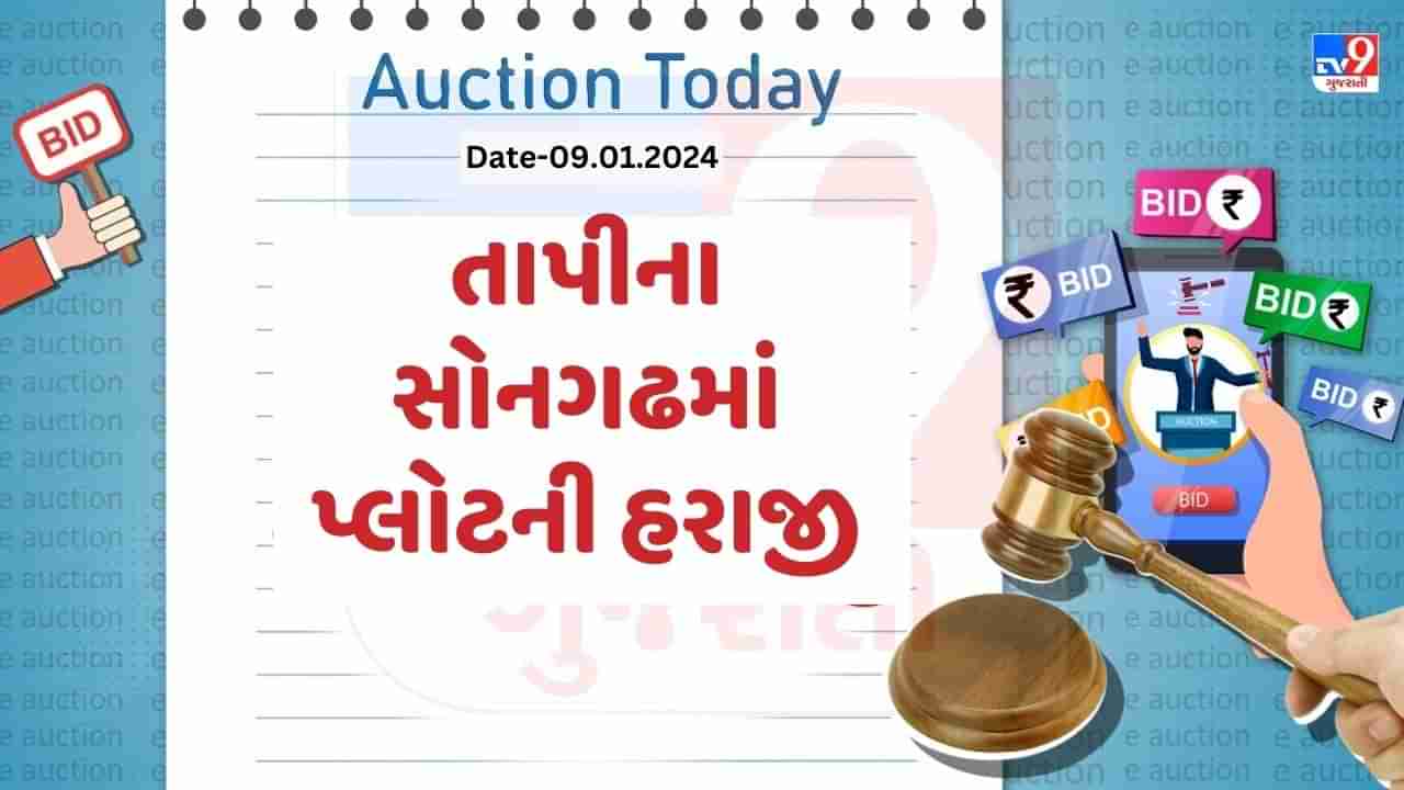 તાપીના સોનગઢમાં માત્ર 12 લાખની કિંમતમાં પ્લોટ ખરીદવાની તક, જાણો વિગત