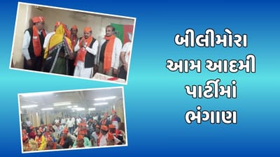 વીડિયો : અરવિંદ કેજરીવાલને ગુજરાતમાં આવતા પહેલા જ મળ્યો ઝટકો, બીલીમોરા AAPના 100 સમર્થક ભાજપમાં જોડાયા