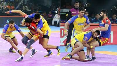 થલાઈવાસની આ જીતમાં નરેન્દ્ર કંડોલાના 14 પોઈન્ટ ઉપરાંત અજિંક્ય પવાર (5), સાગર (6) અને સાહિલ ગુલિયા (5)નું મહત્વનું યોગદાન હતું. વિજય મલિક (10 પોઈન્ટ) યુપી યોદ્ધાસ માટે સુપર-10 બનાવ્યો જ્યારે કેપ્ટન પરદીપ નરવાલ માત્ર ત્રણ પોઈન્ટ જ બનાવી શક્યો.