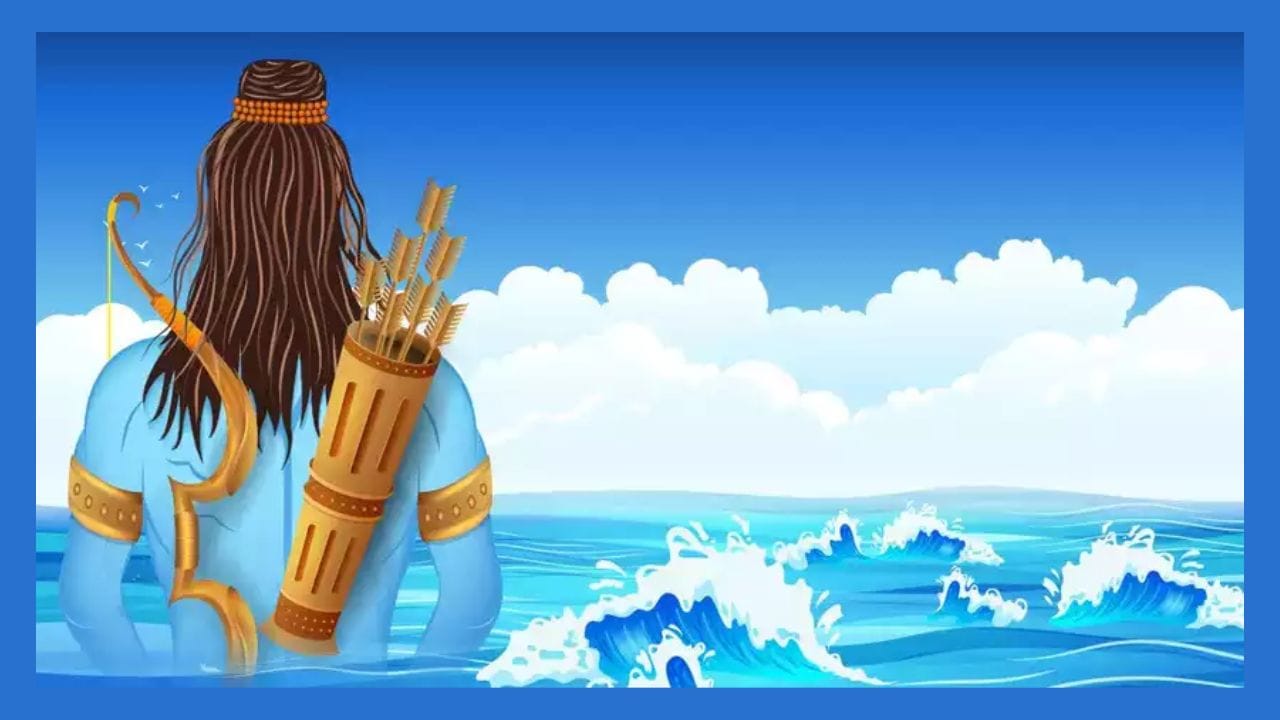 લક્ષ્મણના વિયોગમાં શ્રી રામે જળ સમાધિ લીધી - એક અન્ય કથા અનુસાર, એકવાર યમદેવ સંતનું રૂપ ધારણ કરીને અયોધ્યામાં પ્રવેશ્યા. યમદેવે સંતનું રૂપ ધારણ કરીને ભગવાન શ્રી રામને કહ્યું કે આપણી વચ્ચે ગુપ્ત વાતચીત થશે. યમરાજે શ્રી રામ સમક્ષ શરત મૂકી કે આપણી વાતચીત દરમિયાન જો કોઈ કક્ષમાં આવશે તો દ્વારપાલને મૃત્યુદંડ મળશે. ભગવાન રામે યમરાજને વચન આપ્યું અને લક્ષ્મણને દ્વારપાળ તરીકે નિયુક્ત કર્યા.