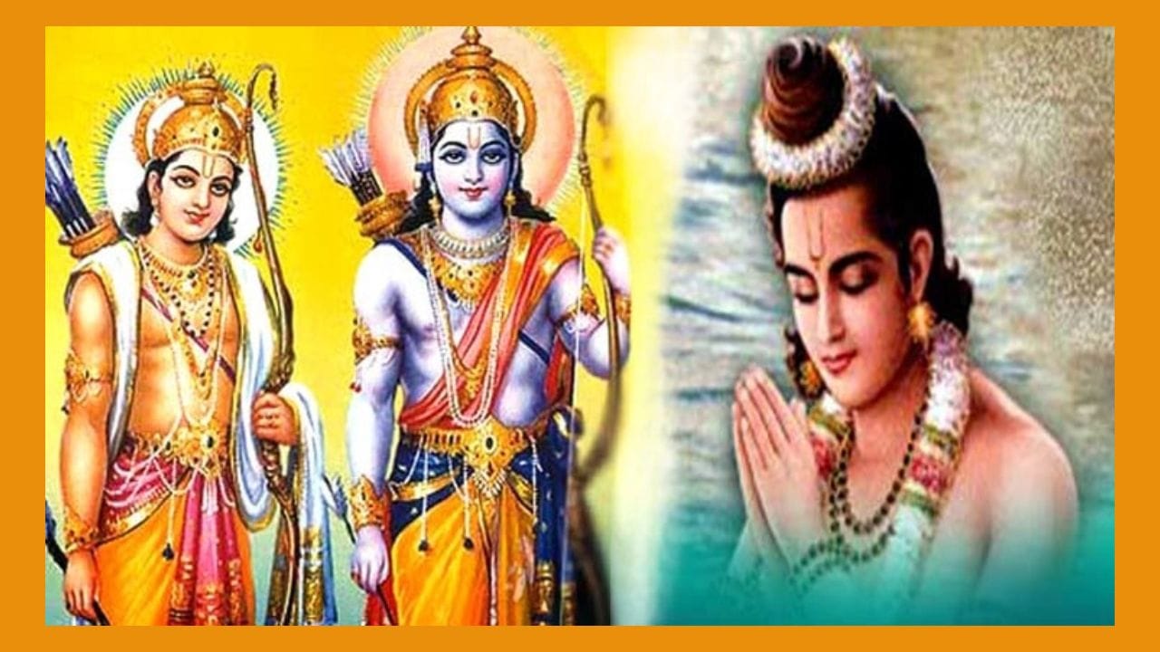 ભગવાન શ્રી રામ અને યમરાજ વચ્ચેની વાતચીતમાં વિક્ષેપ આવે છે. વચન તોડવાને કારણે શ્રી રામે લક્ષ્મણને દેશ નિકાલ આપ્યો. પોતાના ભાઈ રામના વચનને પૂર્ણ કરવા માટે લક્ષ્મણે સરયુ નદીમાં જળ સમાધિ લીધી. લક્ષ્મણે જળ સમાધિ લીધી ત્યારે ભગવાન રામ ખૂબ જ દુઃખી થયા અને તેમણે પણ જળ સમાધિ લેવાનું નક્કી કર્યું. ભગવાન રામે જલ સમાધિ લીધી તે સમયે હનુમાન, જામવંત, સુગ્રીવ, ભરત, શત્રુઘ્ન વગેરે ત્યાં હાજર હતા.