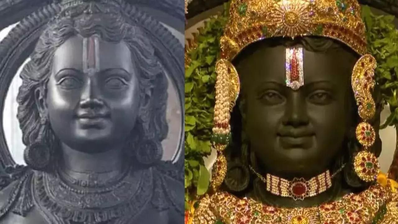 Ram lala statue changed said Arun Yogiraj (5)