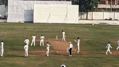  દેશના વિવિધ ભાગોમાં ચાલી રહેલી રણજી ટ્રોફી મેચોમાં આજની મેચ ગુજરાત અને તમિલનાડુ વચ્ચે રમાય હતી. જેમાં કહી શકાય કે, જીતનો હિરો જામનગરનો પ્રિયજીત નરેન્દ્ર સિંહ જાડેજા રહ્યું હતો. તેની બોલિગ લોકોને પસંદ આવી હતી. તમિલનાડુની વિકેટો પણ લીધી હતી.