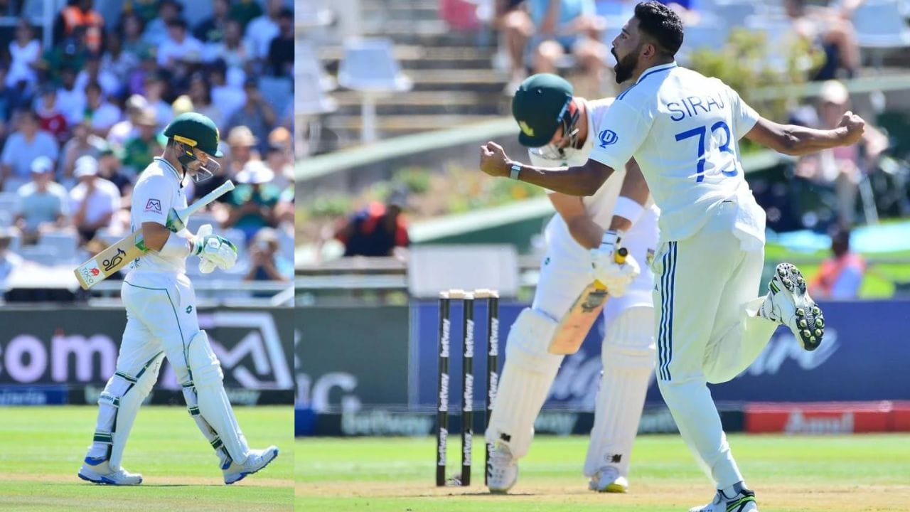 દક્ષિણ આફ્રિકા: 3 જાન્યુઆરીએ કેપટાઉનમાં ભારતે દક્ષિણ આફ્રિકાને માત્ર 55 રનના સ્કોર પર ઓલઆઉટ કરી દીધું. મોહમ્મદ સિરાજે સૌથી વધુ 6 વિકેટ લીધી હતી. ટેસ્ટ ક્રિકેટમાં ભારત સામે કોઈપણ ટીમનો આ સૌથી ઓછો સ્કોર છે.