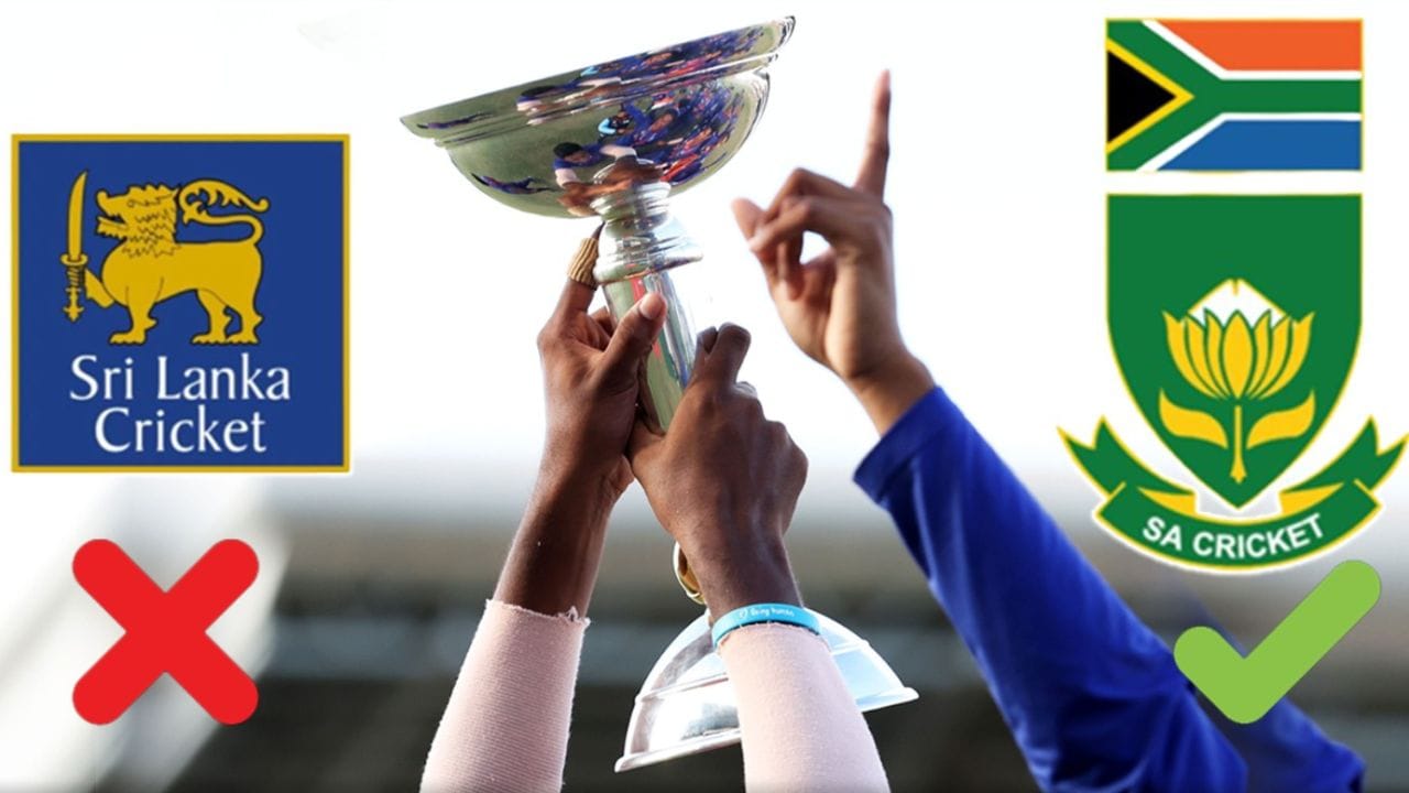 આ પહેલા આ વર્લ્ડ કપ ભારતના પડોશી દેશ શ્રીલંકામાં રમાવાનો હતો. પરંતુ નવેમ્બરમાં આઈસીસીએ શ્રીલંકા ક્રિકેટ બોર્ડને સસ્પેન્ડ કરી દીધું અને ત્યારબાદ દક્ષિણ આફ્રિકાને આ ટૂર્નામેન્ટની યજમાની મળી. બે મહિનાની અંદર દક્ષિણ આફ્રિકાએ આ ટૂર્નામેન્ટ માટે પોતાને તૈયાર કરી લીધી. ICCએ શ્રીલંકાને તેના બોર્ડમાં સરકારની દખલગીરીને કારણે સસ્પેન્ડ કરી દીધું હતું.