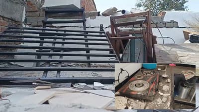 સાબરકાંઠાઃ ધામડી ગામે ઘરમાં ગેસ લીકેજને લઈ બ્લાસ્ટ! દાઝી જતા આધેડ ગંભીર સાબરકાંઠાઃ ધામડી ગામે ઘરમાં ગેસ લીકેજને લઈ બ્લાસ્ટ! દાઝી જતા આધેડ ગંભીર