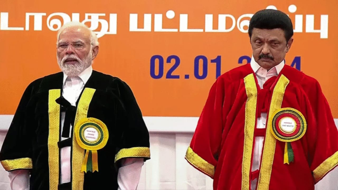 Stalin Modi પીએમ મોદી તમિલનાડુના પ્રવાસે, સનાતન પર વિવાદ બાદ સ્ટાલિનથી જાળવ્યું ...