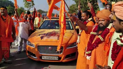 સુરતનો યુવાન ભગવાન શ્રી રામના દર્શન માટે અયોધ્યાની યાત્રાએ ઉપડ્યો, જુઓ વીડિયો