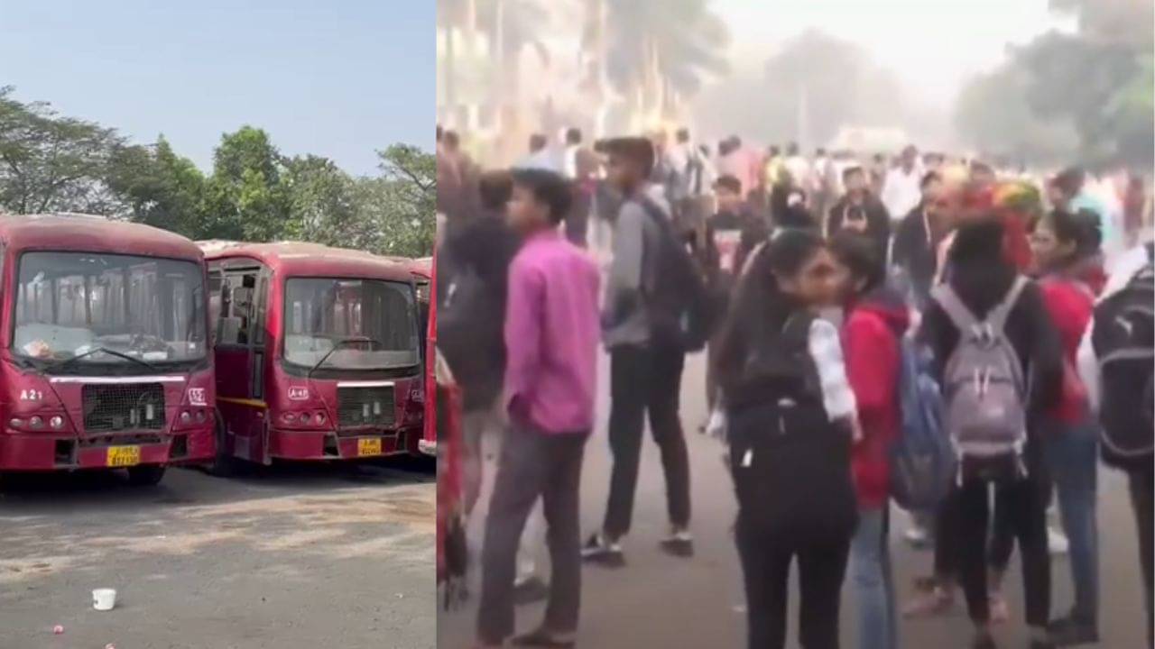 સુરત : બસ ચાલકોની હડતાળના કારણે મુસાફરો પરેશાન, જુઓ વીડિયો