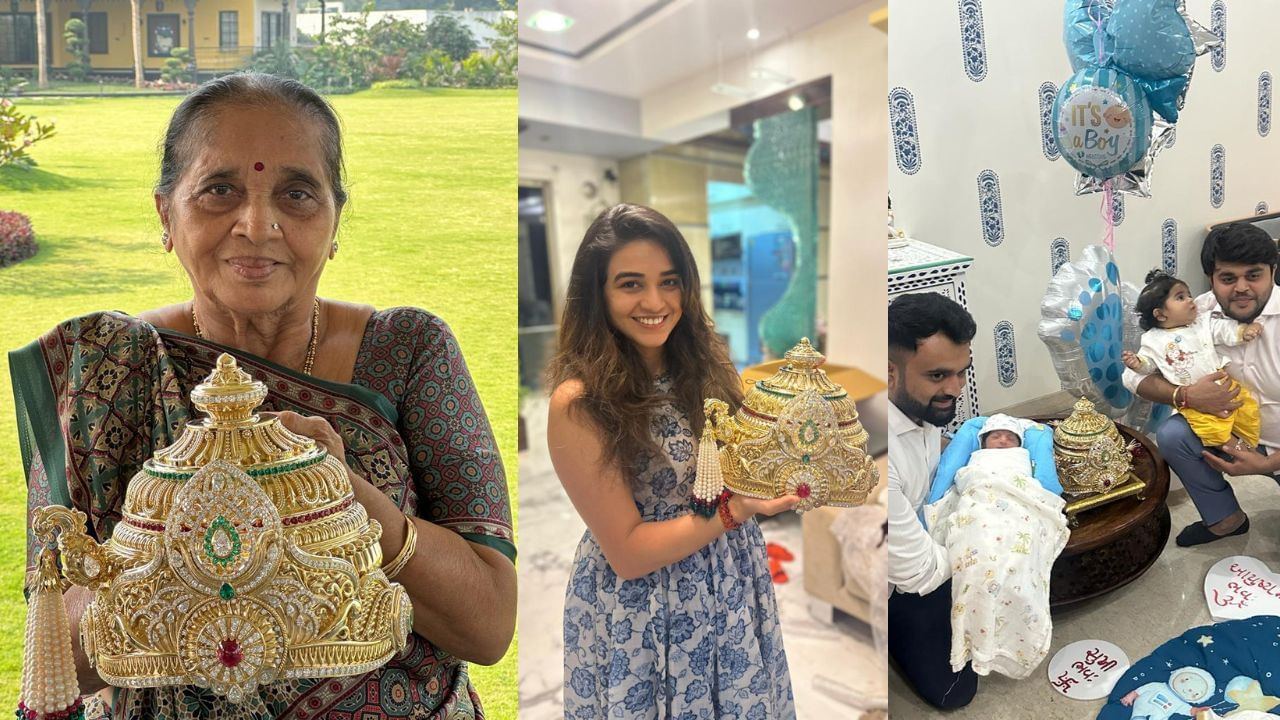 ગ્રીન લેબ ડાયમંડ કંપનીના મુકેશ પટેલે પરિવારજનો અને કંપનીમાં પરામર્શ કરીને નક્કી કર્યુ કે ભગવાન શ્રી રામ માટે સોનાના આભૂષણોથી જડેલો મુગટ અર્પણ કરશે