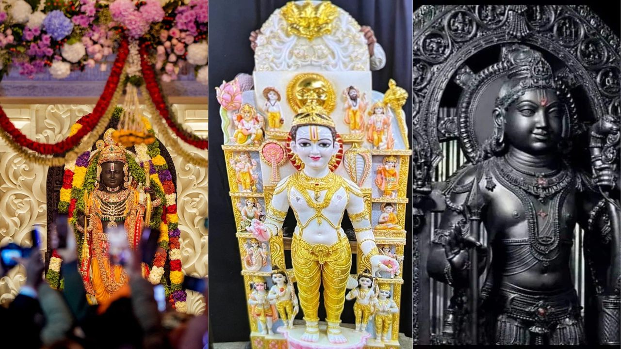 તમને જણાવી દઈએ કે રામલલાની ત્રણ મૂર્તિઓ ગર્ભગૃહમાં સ્થાપિત કરવા માટે બનાવવામાં આવી હતી. આ ત્રણ પ્રતિમાઓમાંથી આ ત્રીજી પ્રતિમા છે.
