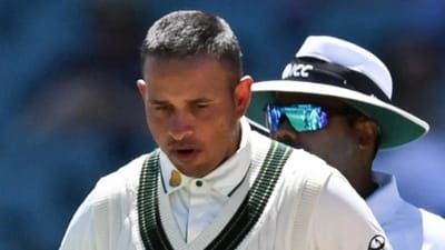 વીડિયો : ઉસ્માન ખ્વાજા સાથે મોટી દુર્ઘટના, બેટિંગ કરતી વખતે મોઢામાંથી નીકળ્યું લોહી