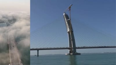 ઓખા બેટ દ્વારકાને જોડતા સિગ્નેચર બ્રિજનો અદ્ભુત આકાશી નજારો આવ્યો સામે, જુઓ વીડિયો