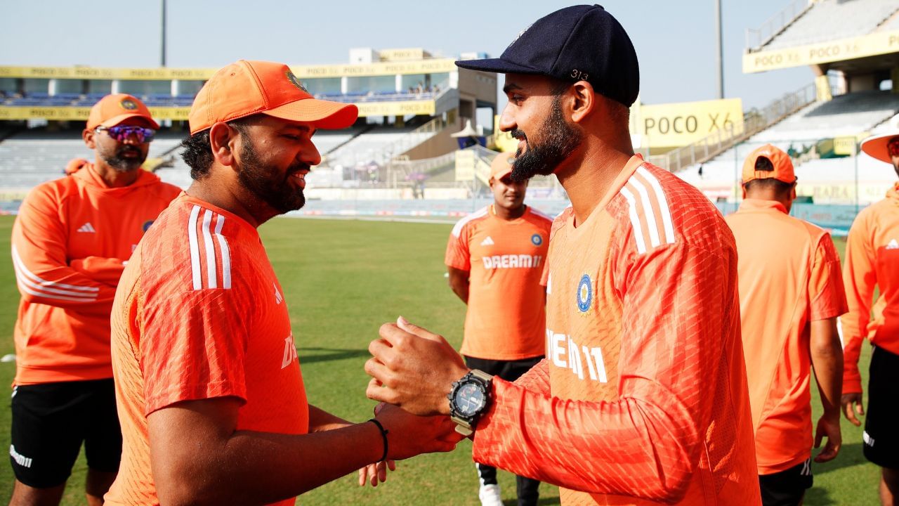 Akash Deep was seen touching his mother's feet after receiving his mother's blessings, making him the fourth Indian cricketer to receive a Test cap in the series.  Rajat Patidar made his debut in the Vizang Test followed by Sarfaraz Khan and Dhuv Jurel in the Rajkot Test.