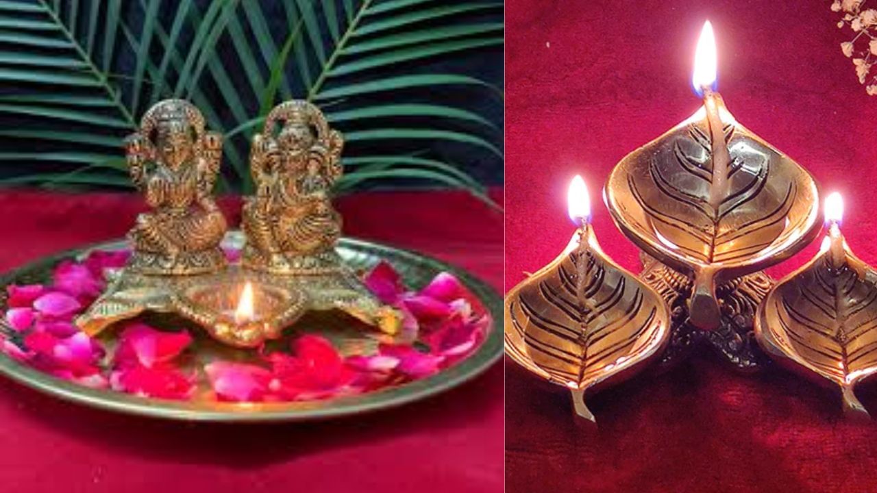 પૂજા સ્થાનમાં દીવો ક્યારેય પશ્ચિમ દિશામાં ન રાખવો જોઈએ. એવું માનવામાં આવે છે કે આમ કરવાથી આર્થિક નુકસાન થઈ શકે છે. મુખ્યત્વે ભગવાનને દિવો કરતી વખતે ફુલ વાટ એટલે કે ગોળ વાટનો ઉપયોગ થાય છે, અને માતાજીને દિવો કરો ત્યારે લાંબી વાટનો ઉપયોગ થાય છે. 