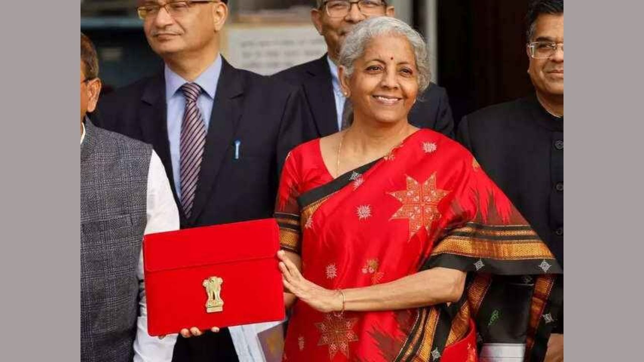 Finance Minister Nirmala Sitharaman budget 2023 saree