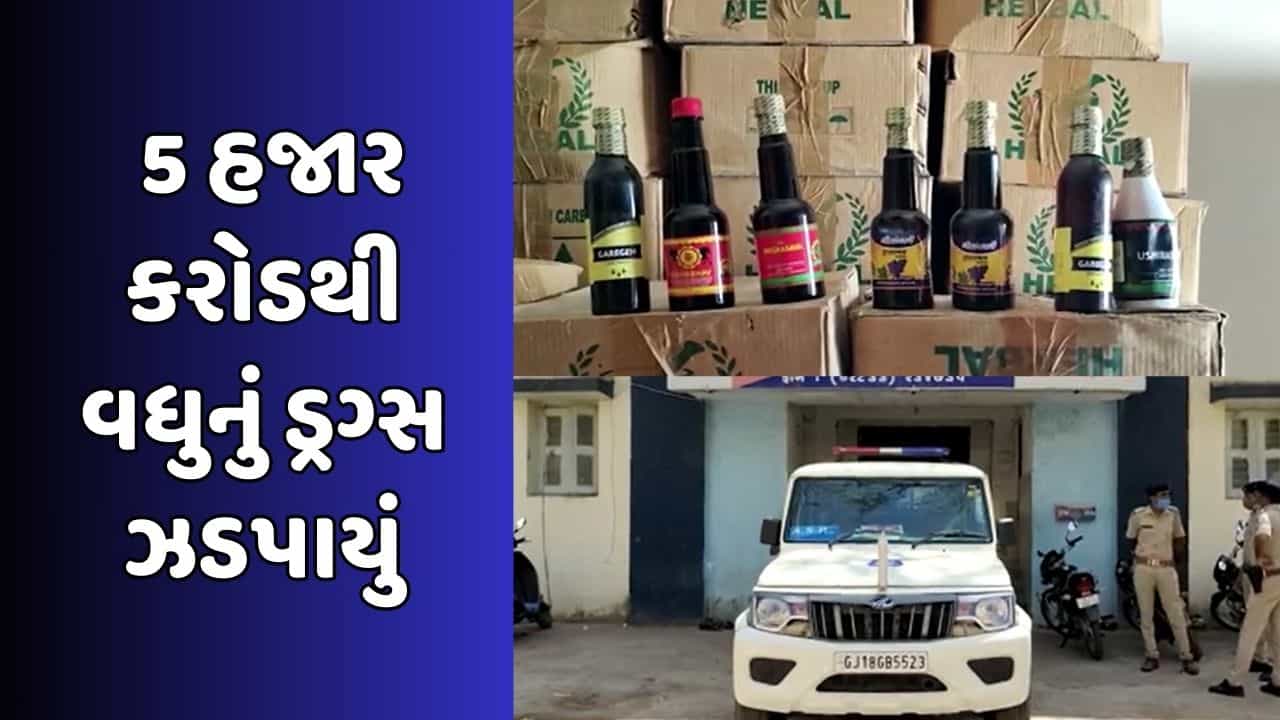 છેલ્લા 2 વર્ષમાં ગુજરાતમાંથી કુલ 5,338 કરોડનું ડ્રગ્સ ઝડપાયું, NDPS હેઠળ 512 કેસ કરાયા