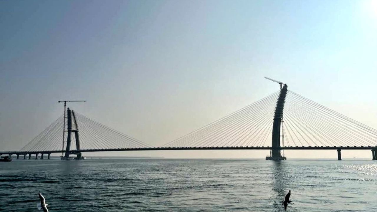 Indias longest cable stayed Bate-Dwarka signature bridge (5)